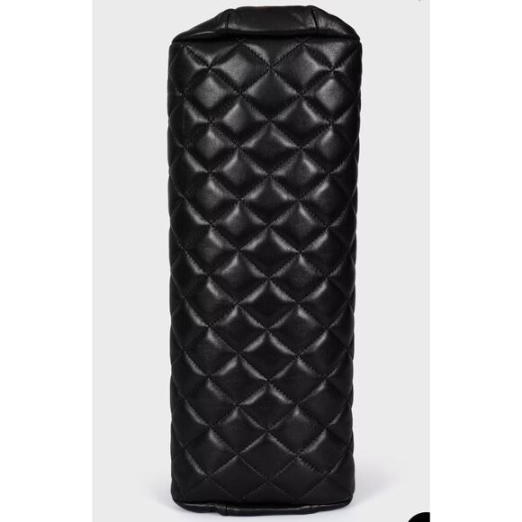 Chanel Mademoiselle Black Calfskin Coco Mark Clutch Bag - Picture 4 of 7